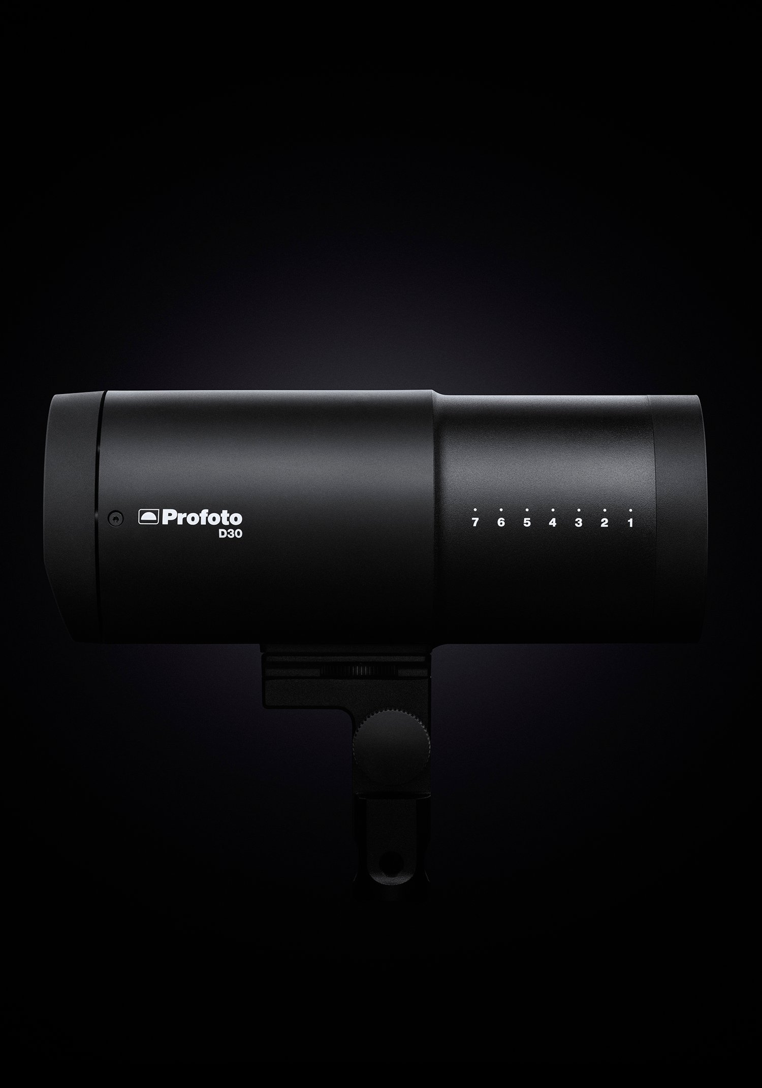 Profoto D30 macro view